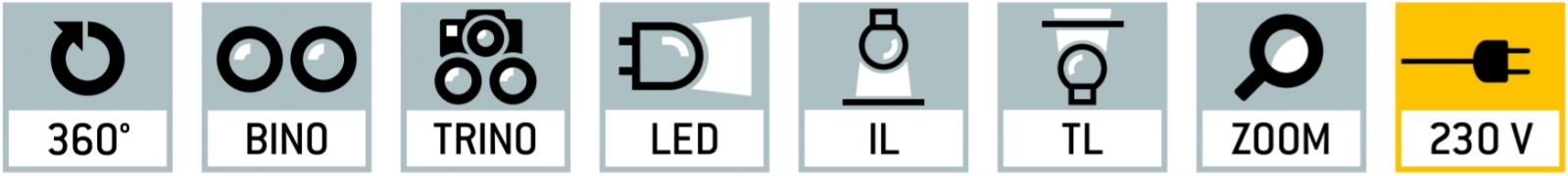 מיקרוסקופ מקצועי למעבדות אלקטרוניקה KERN OZL-46 OZL 463 OZL 464 OZL 465 OZL 466 OZL 467 OZL 468